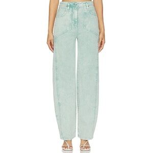 IRO Raul Wide Leg in Snow Green